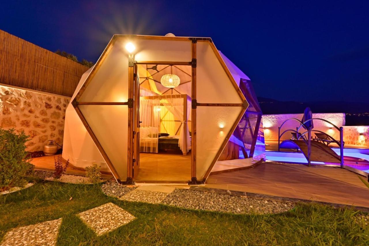 كاس Kalkan Dome Suites & Deluxe Hotel المظهر الخارجي الصورة