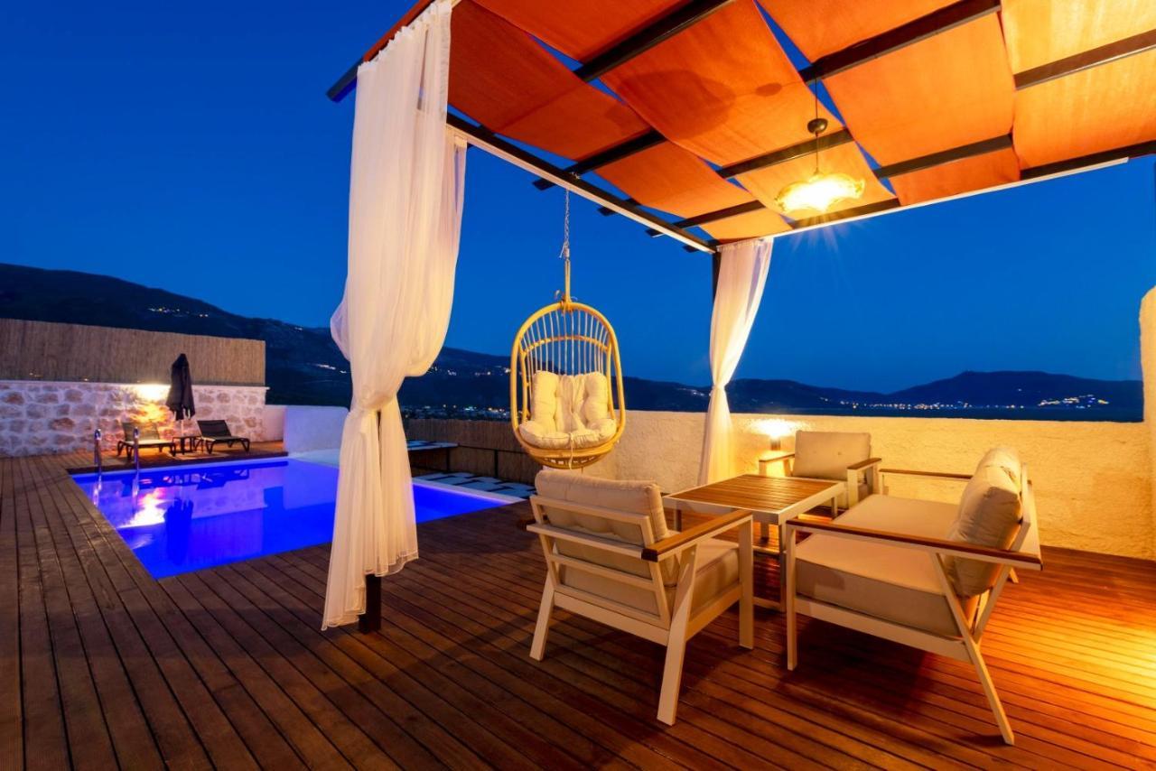 كاس Kalkan Dome Suites & Deluxe Hotel المظهر الخارجي الصورة