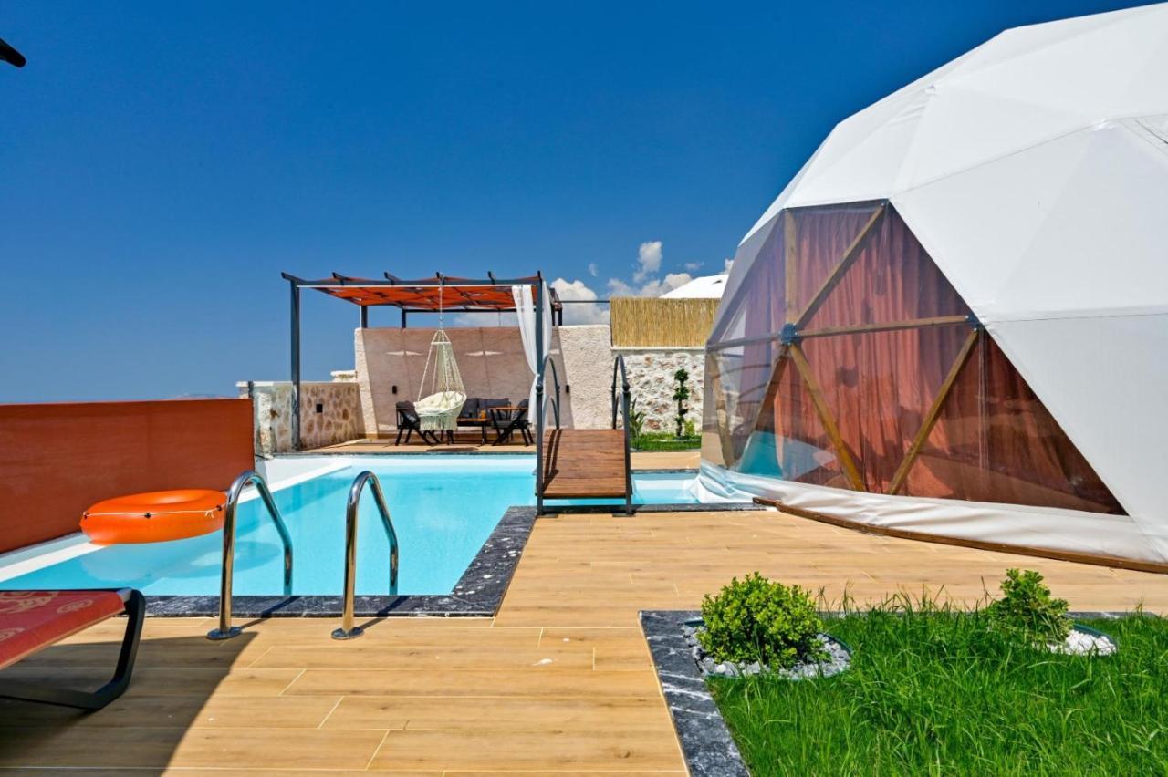 كاس Kalkan Dome Suites & Deluxe Hotel المظهر الخارجي الصورة
