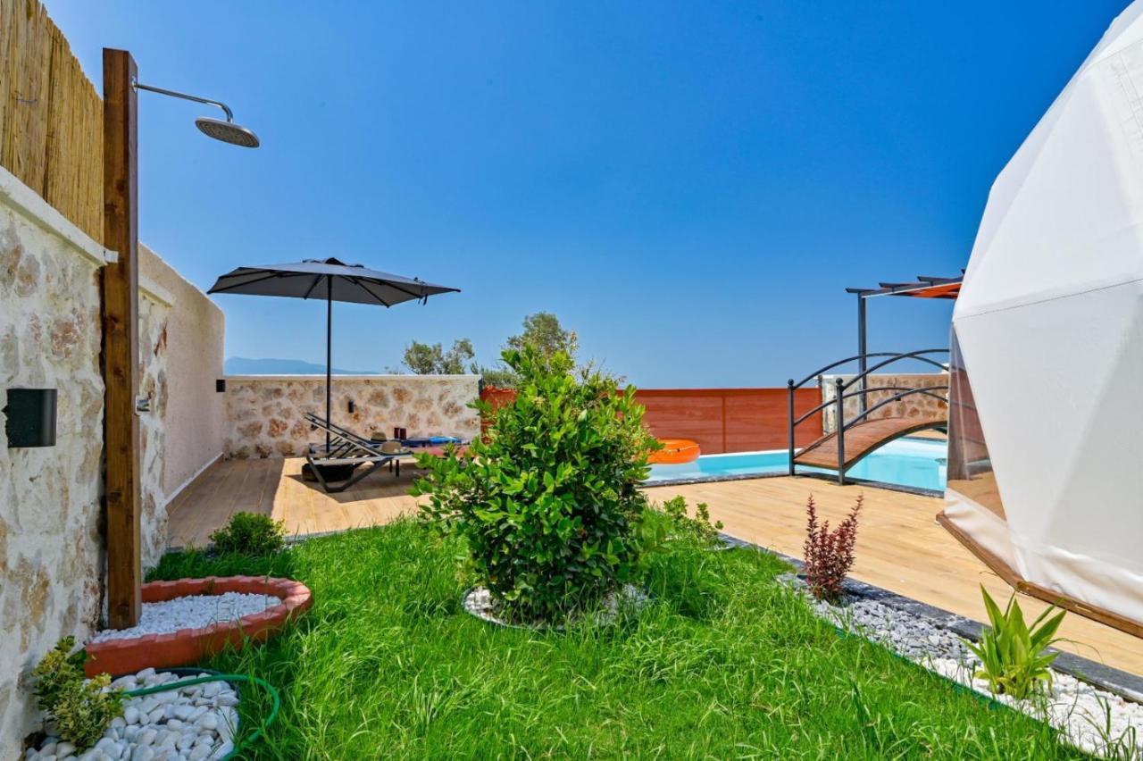 كاس Kalkan Dome Suites & Deluxe Hotel المظهر الخارجي الصورة