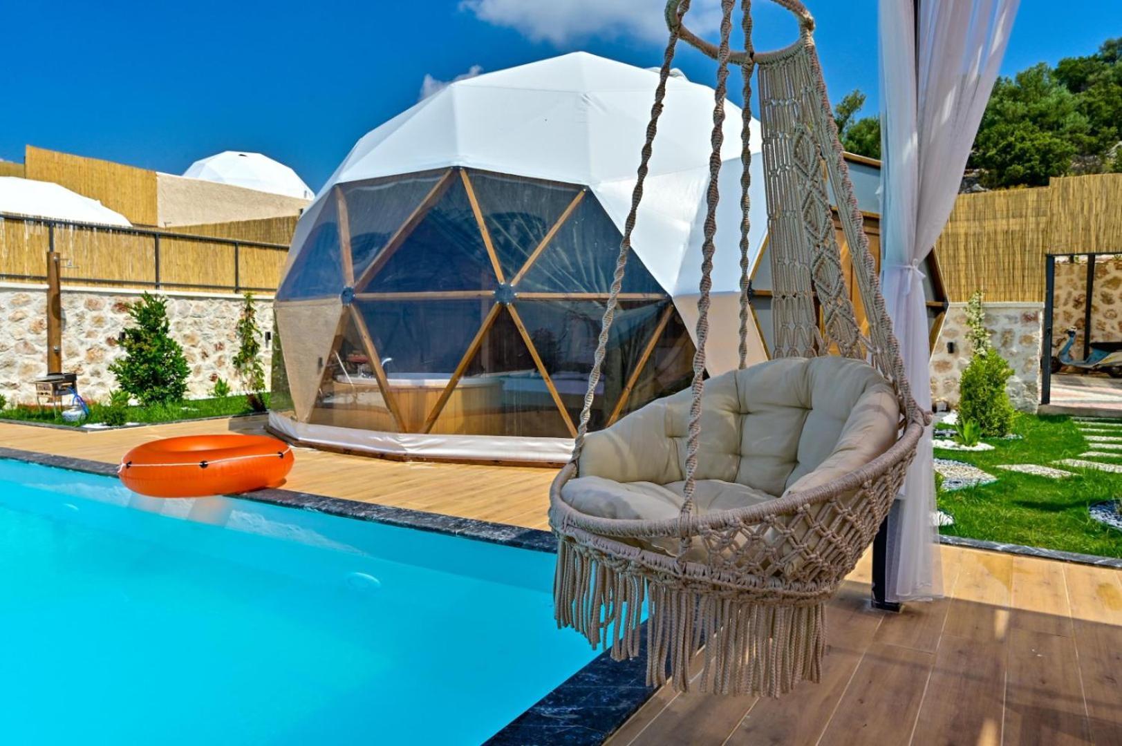 كاس Kalkan Dome Suites & Deluxe Hotel المظهر الخارجي الصورة