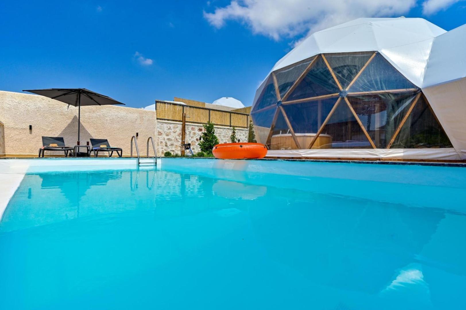 كاس Kalkan Dome Suites & Deluxe Hotel المظهر الخارجي الصورة