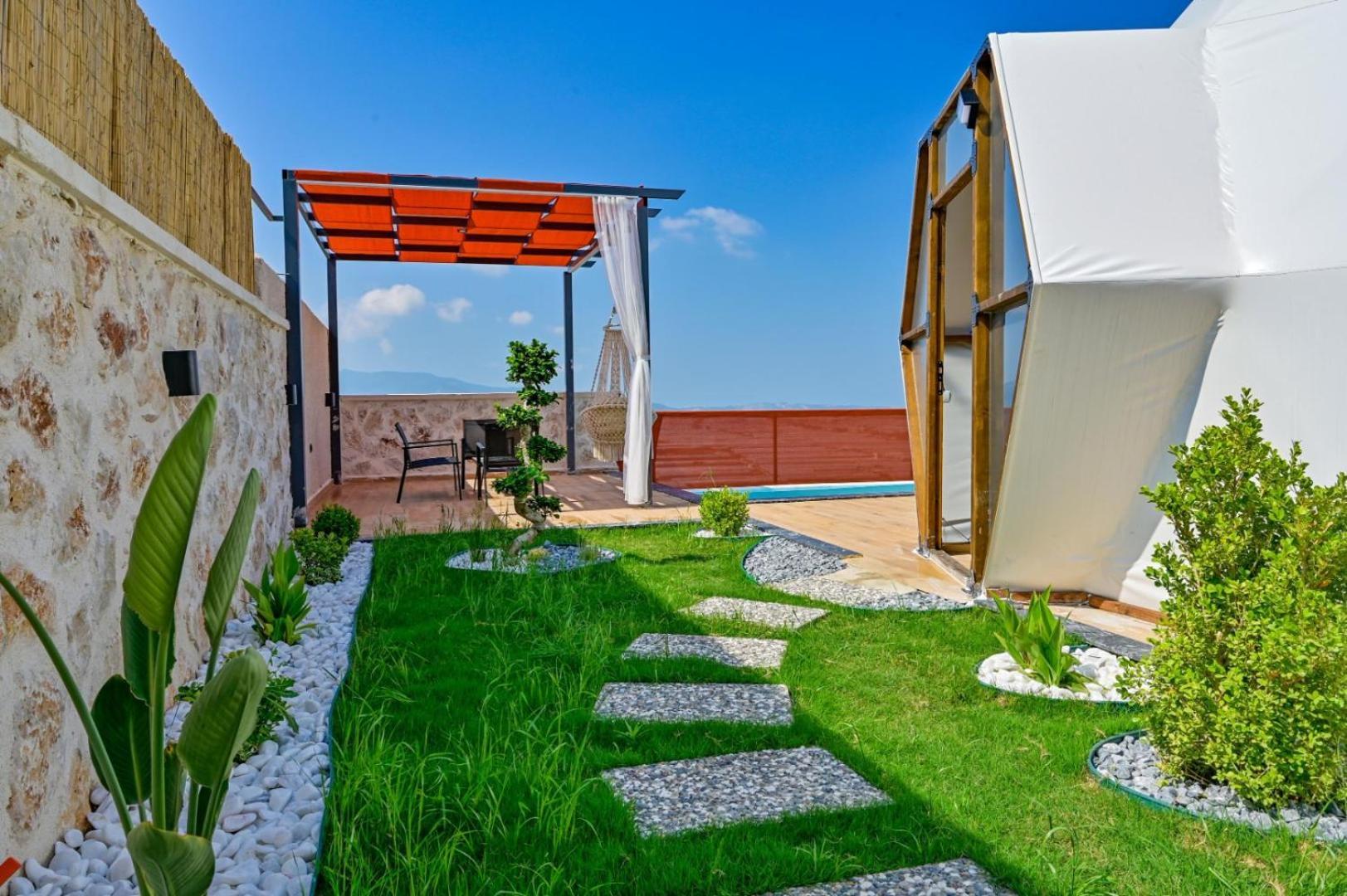 كاس Kalkan Dome Suites & Deluxe Hotel المظهر الخارجي الصورة