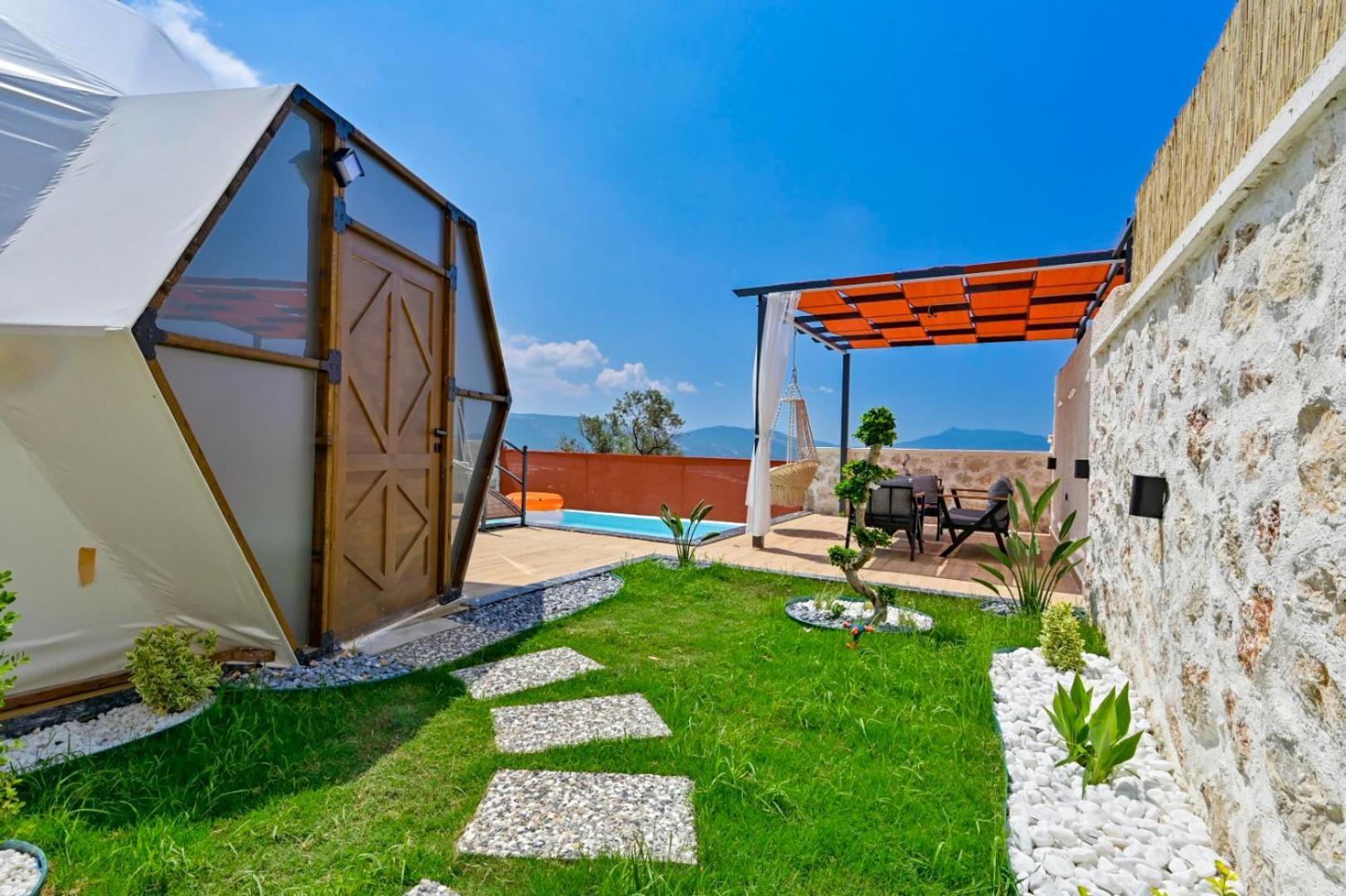 كاس Kalkan Dome Suites & Deluxe Hotel المظهر الخارجي الصورة